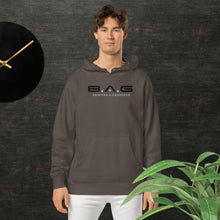 Load image into Gallery viewer, Classic "Black/White EMB" hoodie