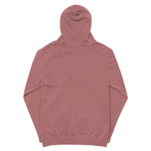 Load image into Gallery viewer, Classic "Red/Black EMB" pigment-dyed hoodie