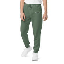 Load image into Gallery viewer, Classic "White EMB" pigment-dyed sweatpants