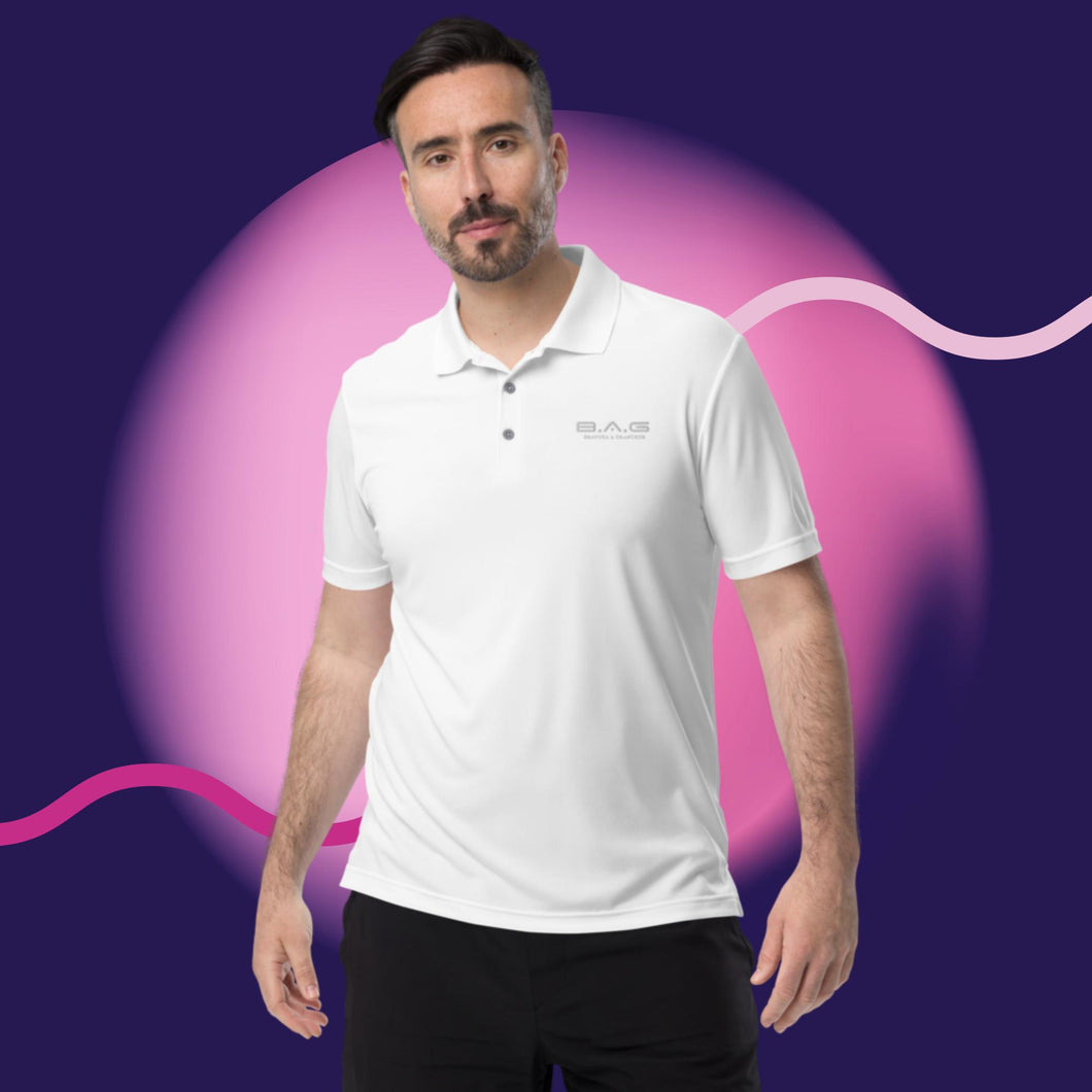 B.A.G / adidas performance polo shirt