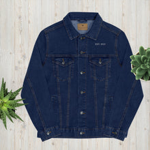 Load image into Gallery viewer, Embroidered denim jacket