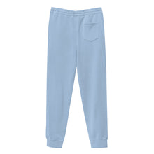 Load image into Gallery viewer, Burgundy stich set pigment-dyed sweatpants