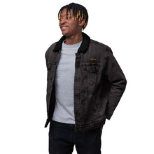 Load image into Gallery viewer, Thick denim sherpa jacket