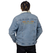 Load image into Gallery viewer, Thick denim sherpa jacket