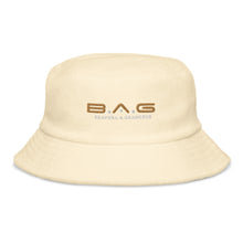 Load image into Gallery viewer, EMB Unstructured terry cloth bucket hat