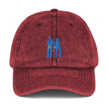 Load image into Gallery viewer, Blue Vintage Cotton Twill Cap